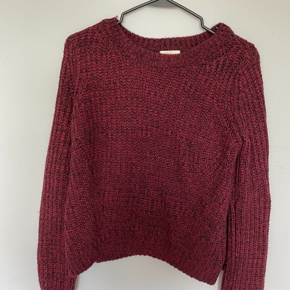 woven sweater